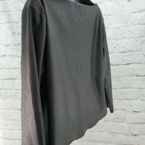 Sassia Womens Black Boat Neck Blouse Top Size 3 - Picture 2 of 15